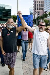 Marching for LGBT civil rights