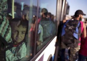 Children arrive in Europe to face an uncertain future