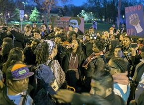 Demanding Justice for Jamar Clark